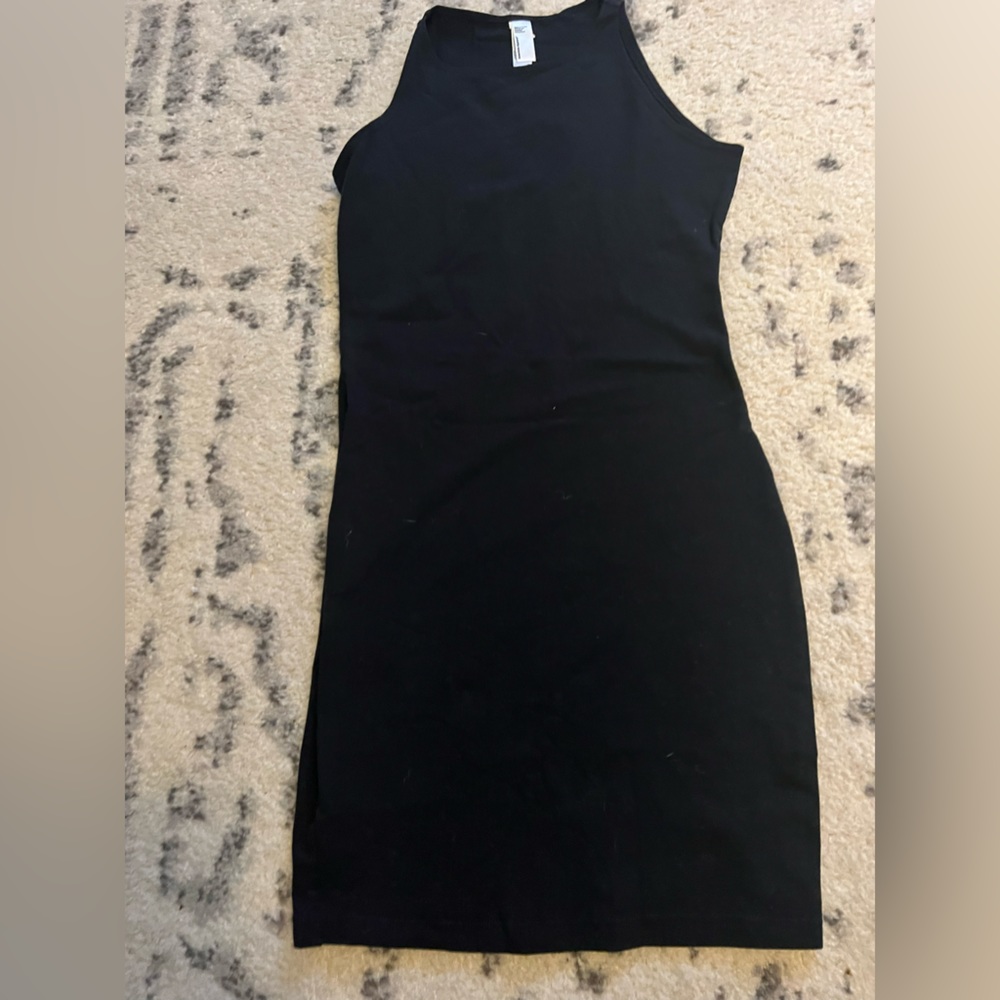 American apparel black mini dress size medium